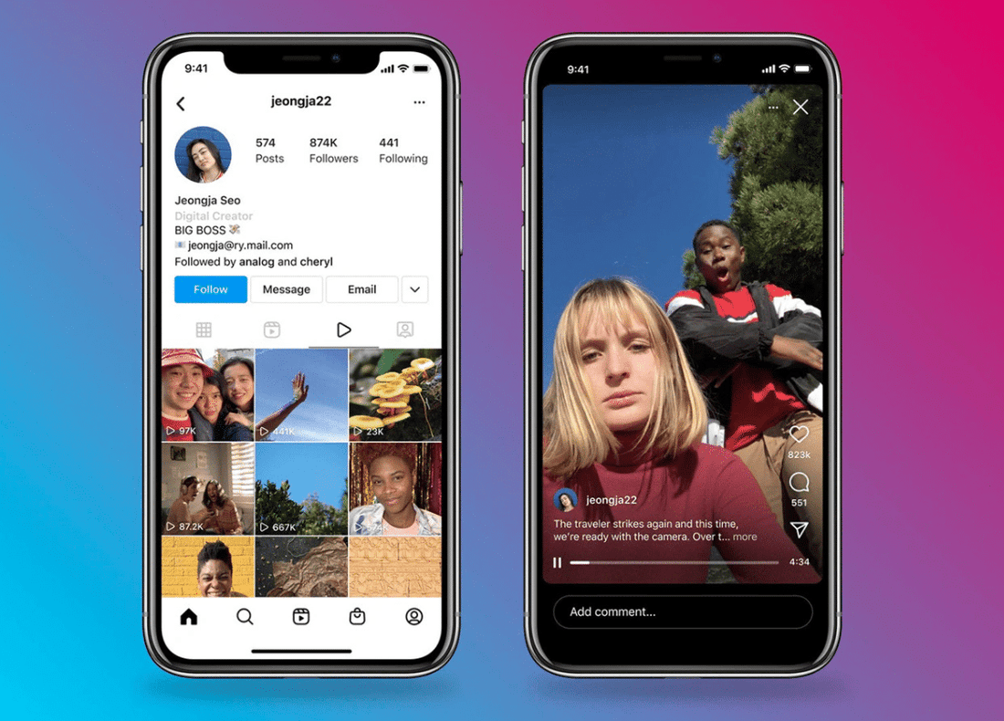 Faire une vidéo sur Instagram