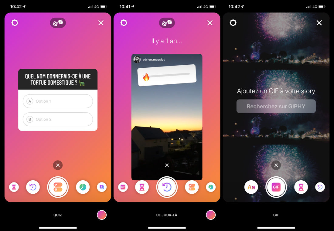 Créer une story Instagram